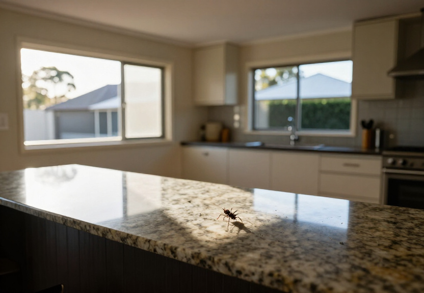 Cockroach-free bathroom in Collaroy after treatment